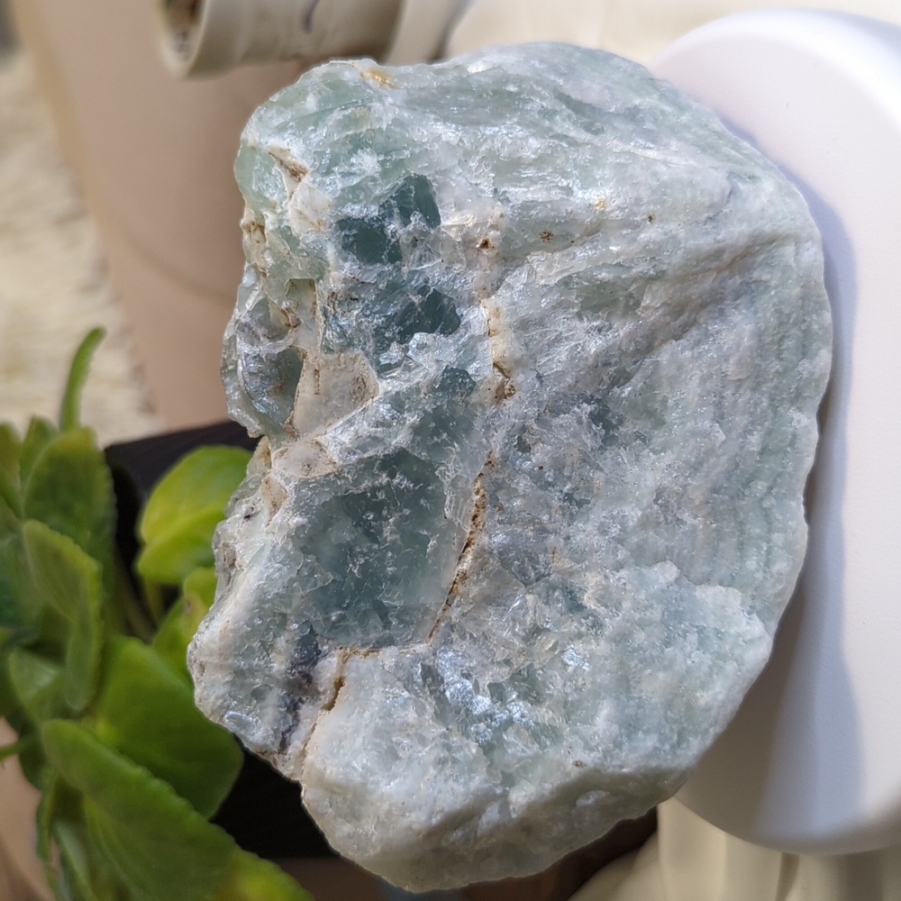 Green Fluorite Freeform - Navidad Mine, Durango Mexico - UV Reactive